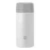 ZWILLING Thermo | tea és gyümölcs tárolóüveg 420 ml | rozsdamentes acél | fehér-szürke