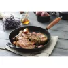 Staub serpenyő | fekete | kerek | 28 cm