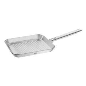   ZWILLING Plus | grillserpenyő 24 x 24 cm | négyzetalakú | 18/10 rozsdamentes acél