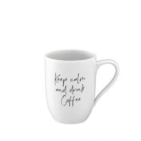   Statement "Keep calm and drink coffee" bögre 2,8 dl