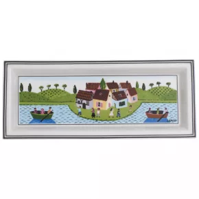 Design Naif Gifts téglalap alakú kínálótál 23,6x9,7cm