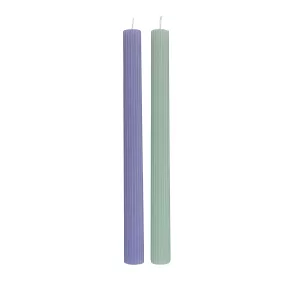 Fleur Bleu & Vert gyertyák, 2 db