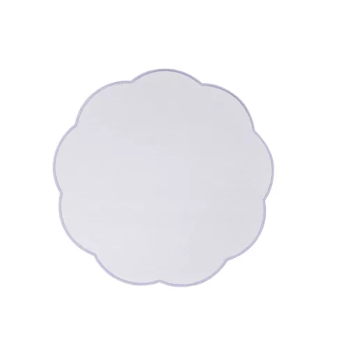 Fleur bleu tányéralátét 40cm virág alakú
