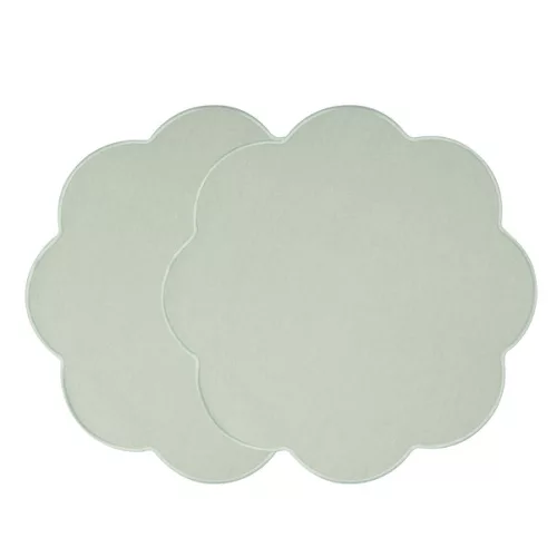 Fleur vert szalvéta 40cm virág alakú 2db 