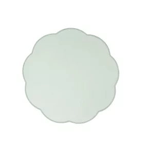 Fleur vert tányéralátét 40cm virág alakú