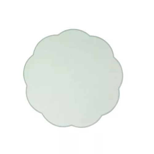 Fleur vert tányéralátét 40cm virág alakú