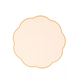 Fleur soleil tányéralátét 40cm virág alakú