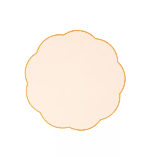 Fleur soleil tányéralátét 40cm virág alakú