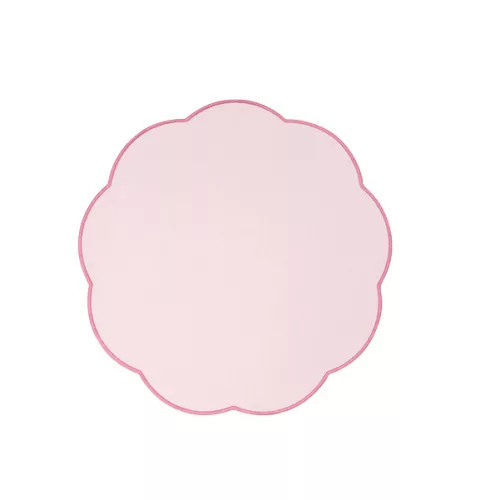 Fleur cassis tányéralátét 40cm virág alakú