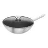ZWILLING Joy Plus | Wok 30 cm | kerek | 18/10 rozsdamentes acél