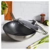 ZWILLING Joy Plus | Wok 30 cm | kerek | 18/10 rozsdamentes acél