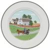 Design Naif lapostányér Farmer 27 cm
