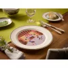 Design Naif lapostányér Kandalló 27 cm