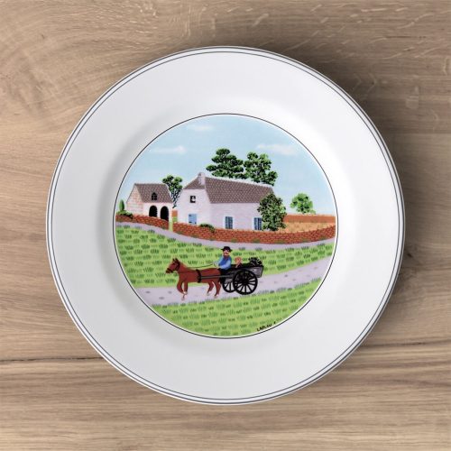 Design Naif reggelizőtányér Farmer 21 cm