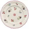 Petite Fleur zsemletányér, Couvert tányér 17 cm