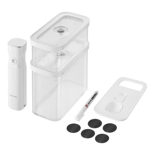 ZWILLING CUBE Vákuumos induló szett M 5 db átlátszó-fehér