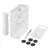 ZWILLING CUBE Vákuumos induló szett M 5 db átlátszó-fehér