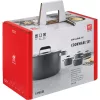 ZWILLING Pure | edénykészlet 5 darabos | kerek | 18/10 rozsdamentes acél | szürke