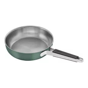   ZWILLING Pure | serpenyő 24 cm | kerek | 18/10 rozsdamentes acél | zöld