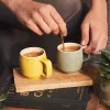 Staub kerámia bögre - meggypiros - kerek - 3,5 dl