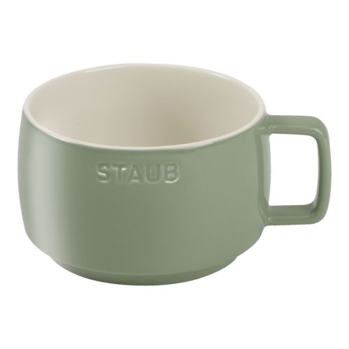 Staub kerámia bögre | eukaliptusz | kerek | 5 dl