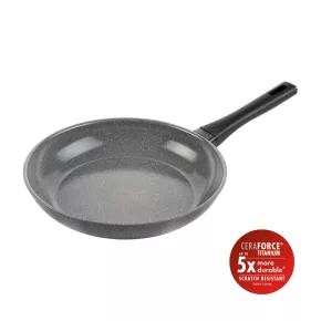   ZWILLING Terreno Plus kerámia | serpenyő 28 cm | kerek | aluminium | titánnal megerősített tapadásmentes kerámia bevonat