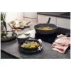 ZWILLING Terreno Plus kerámia | mély serpenyő 28 cm | kerek | aluminium | titánnal megerősített tapadásmentes kerámia bevonat