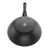 ZWILLING Madura Plus kerámia | Wok 30 cm | kerek | aluminium | titánnal megerősített tapadásmentes kerámia bevonat