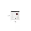 ZWILLING Fresh & Save tálak | vákuum tálak starter szett M/L |5 darabos | Grey Line | boroszilikát üveg