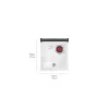 ZWILLING Fresh & Save tálak | vákuum tálak starter szett M/L |5 darabos | Grey Line | rozsdamentes acél