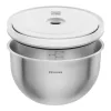 ZWILLING Fresh & Save tálak | vákuum tálak starter szett M/L |5 darabos | Grey Line | rozsdamentes acél