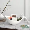 Flow salátástál nyéllel 1,8 liter 43x26 cm