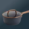 ZWILLING MILANO alumínium serpenyő üvegfedéllel, 18 cm, kék