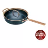 ZWILLING MILANO alumínium serpenyő, üvegfedéllel, 28 cm kék