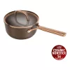 ZWILLING MILANO alumínium serpenyő üvegfedéllel, 18 cm, barna