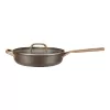 ZWILLING MILANO alumínium serpenyő, üvegfedéllel, 28 cm barna