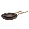 ZWILLING MILANO 2 darabos alumínium serpenyőkészlet, 28 cm barna
