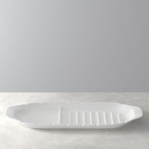 BBQ Passion sültes tálalótál nyárstartóval 52x22 cm