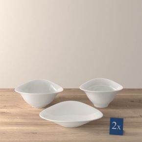 Vapiano bowls trio szett 3x2 tányér 6 darabos
