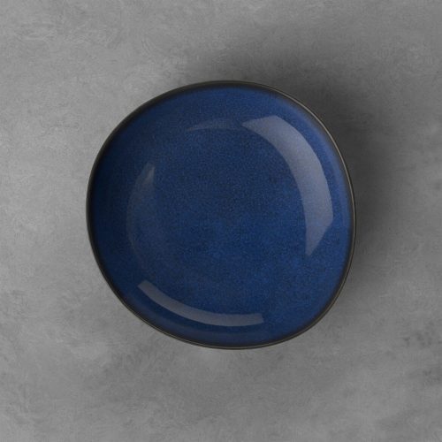 Lave bleu mélytányér, 22x21x 4,2 cm