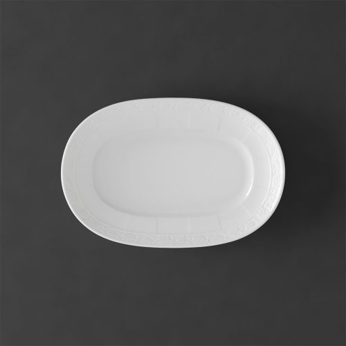 White Pearl ováltálka, csészealj szószkiöntőhöz 22cm