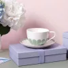 Fleur vert cappuccino csésze 3dl