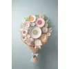 Fleur bleu csészealj kávéscsészéhez 15 cm