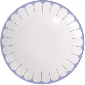 Fleur bleu reggeliző, desszertestányér 21 cm