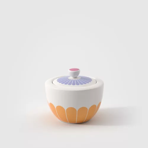 Fleur couleur cukortartó 6 személyes 270 ml