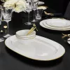 Anmut Gold kerek tálalótál, 33 cm
