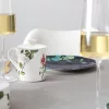 Avarua reggeliző-desszertestányér fekete 22 cm
