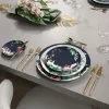 Avarua reggeliző-desszertestányér fekete 22 cm