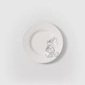   Manufacture Rock Blanc Mickey Mouse desszertes-reggelizőtányér 21,7cm
