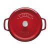 Staub öntöttvas edény - Cherry - kerek - 24 cm - 3.70 l